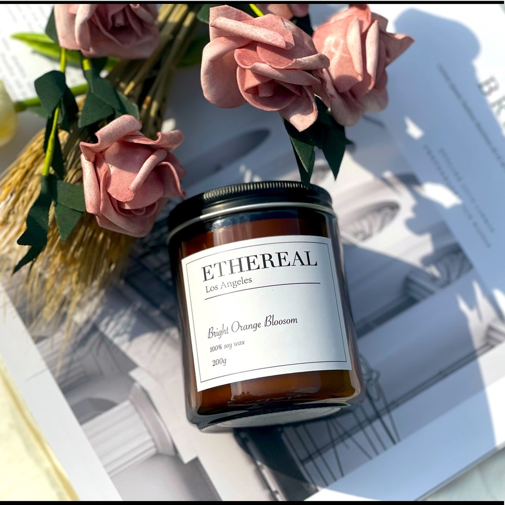 ETHEREAL orange bloosom home candle